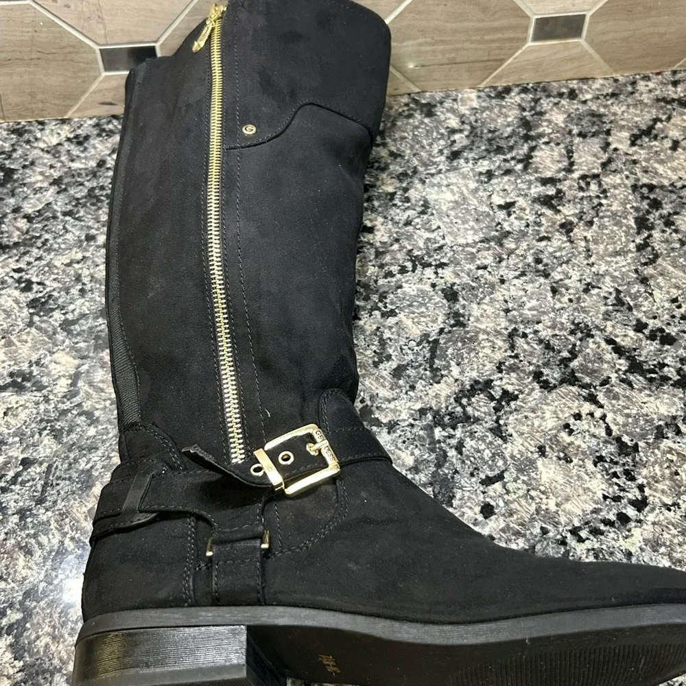 G by Guess Harson Knee High Boots Black Size 7.5